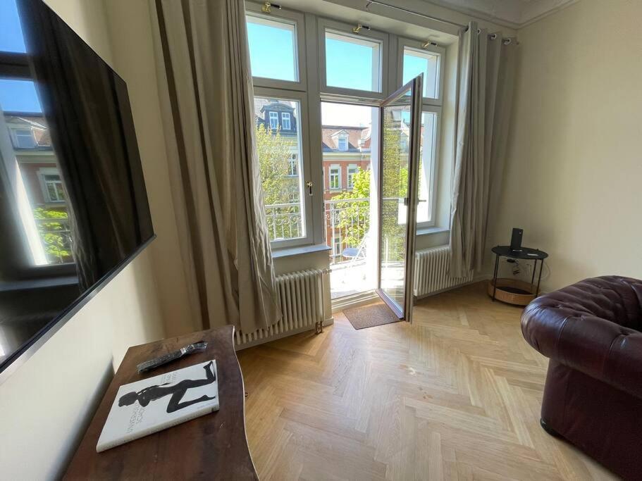 Ruhige&Charmante Altbauwohnung Leipzig Exterior foto